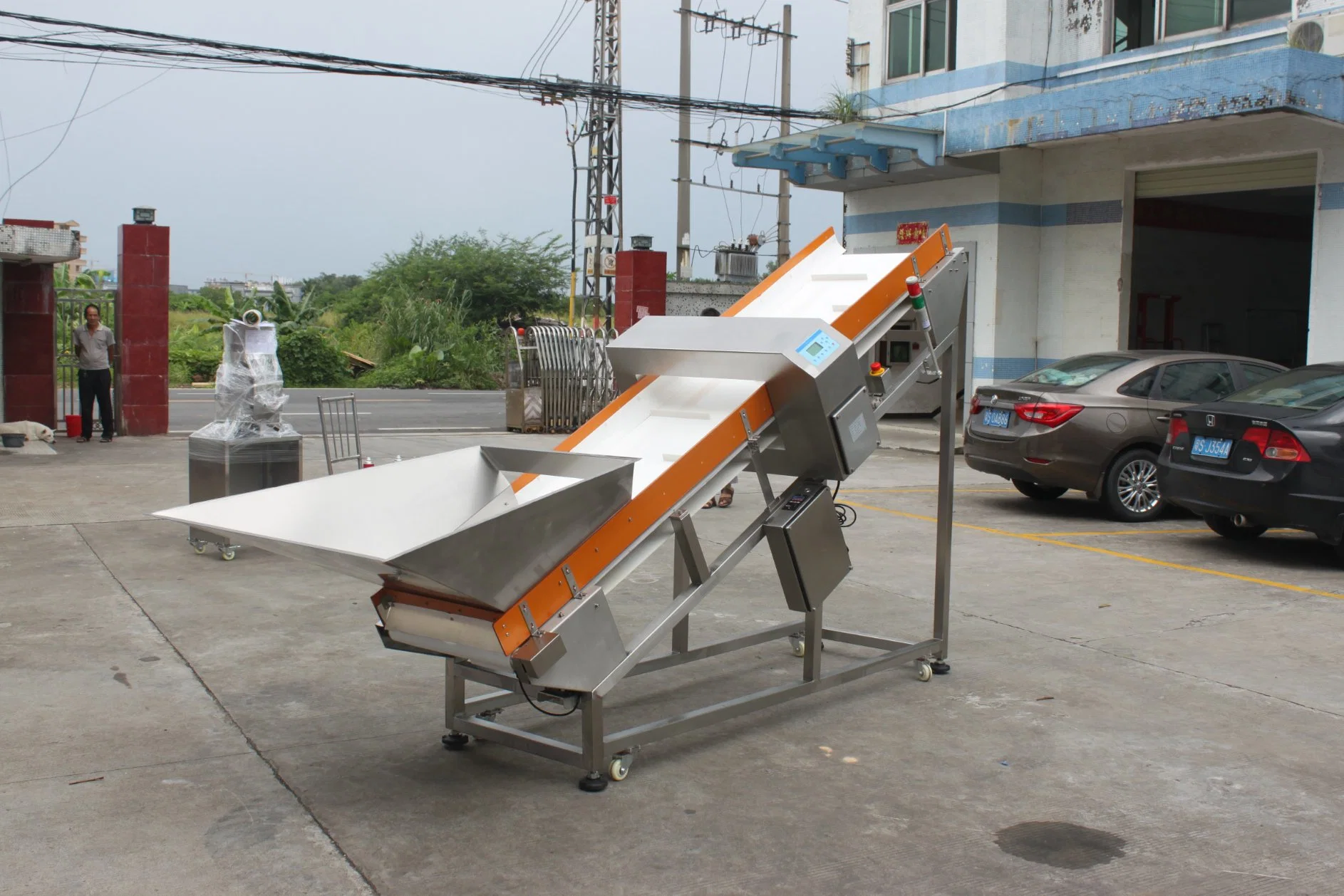 Industrial Metal Detector for Wooden/Plastic Recycle Factory