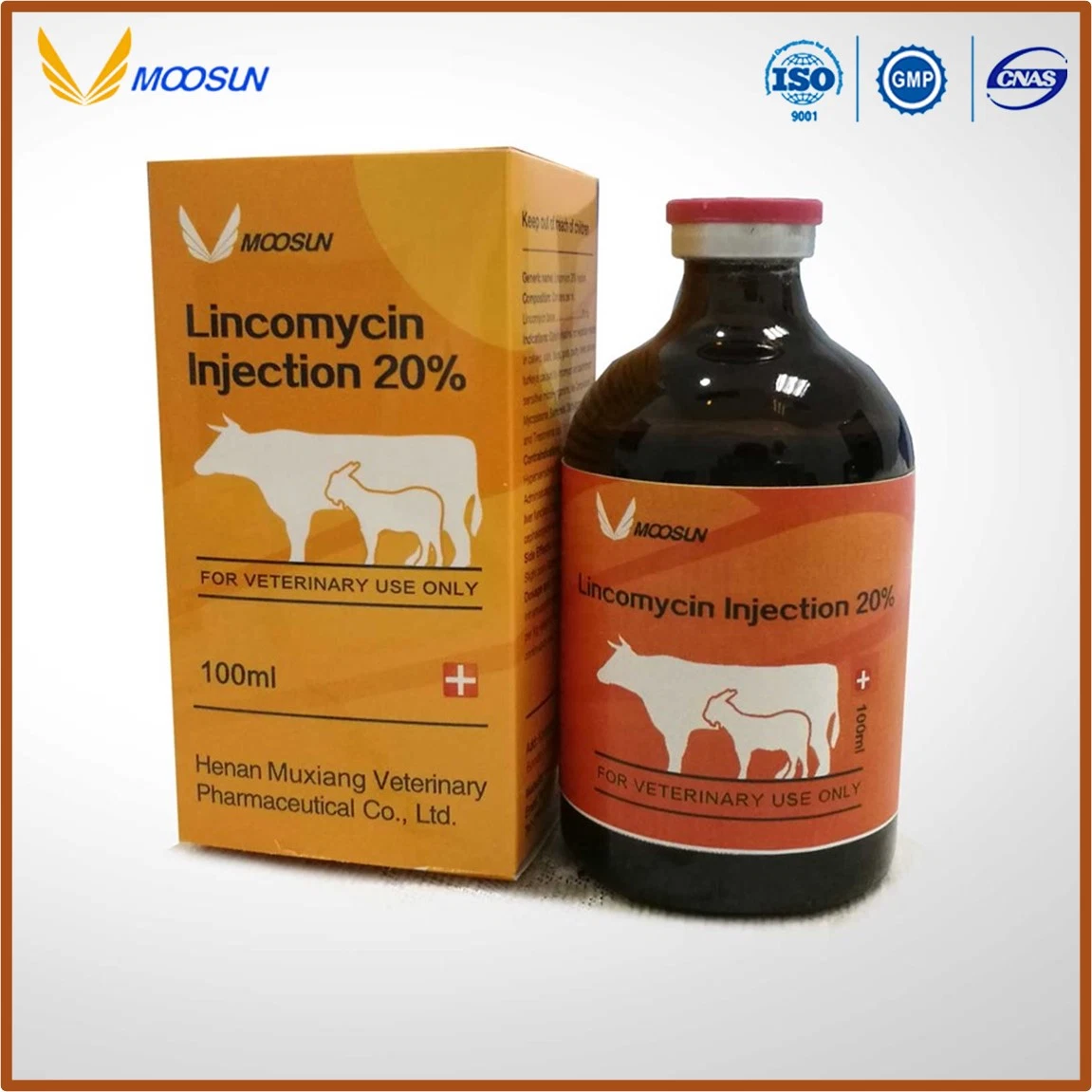 GMP ISO Manufacturer Tilmicosin 30% Injection for Animal Use