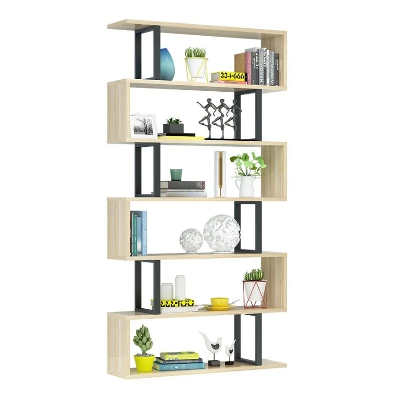 Shelf Display Shelves Cosmetic Cabinet Steel Wooden Store Gondola Shelving Boutique Convenience Iron Used in Supermarket Rack Book Shelf