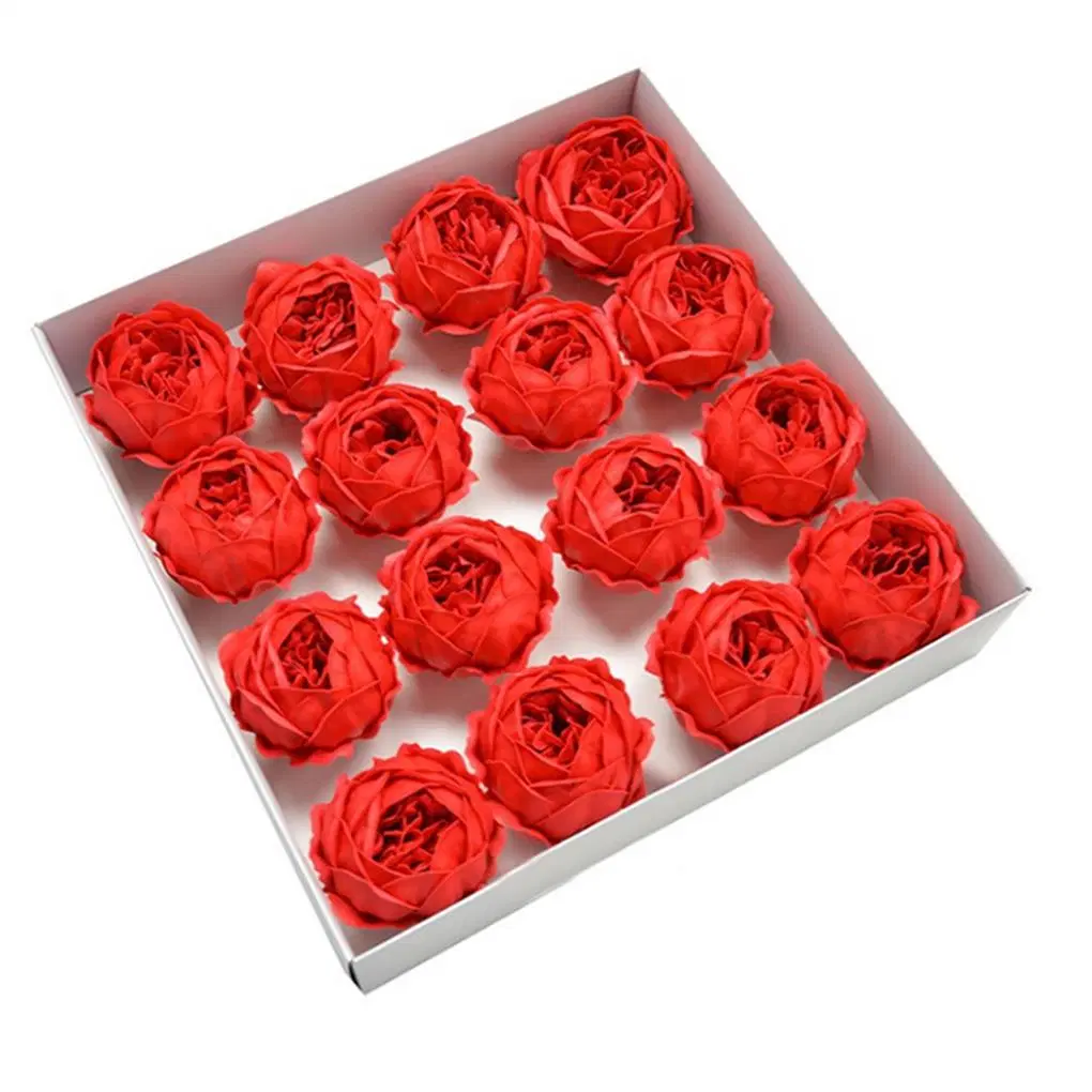 Colorful Decorative Rose Petal Heads Flower Rose Soap