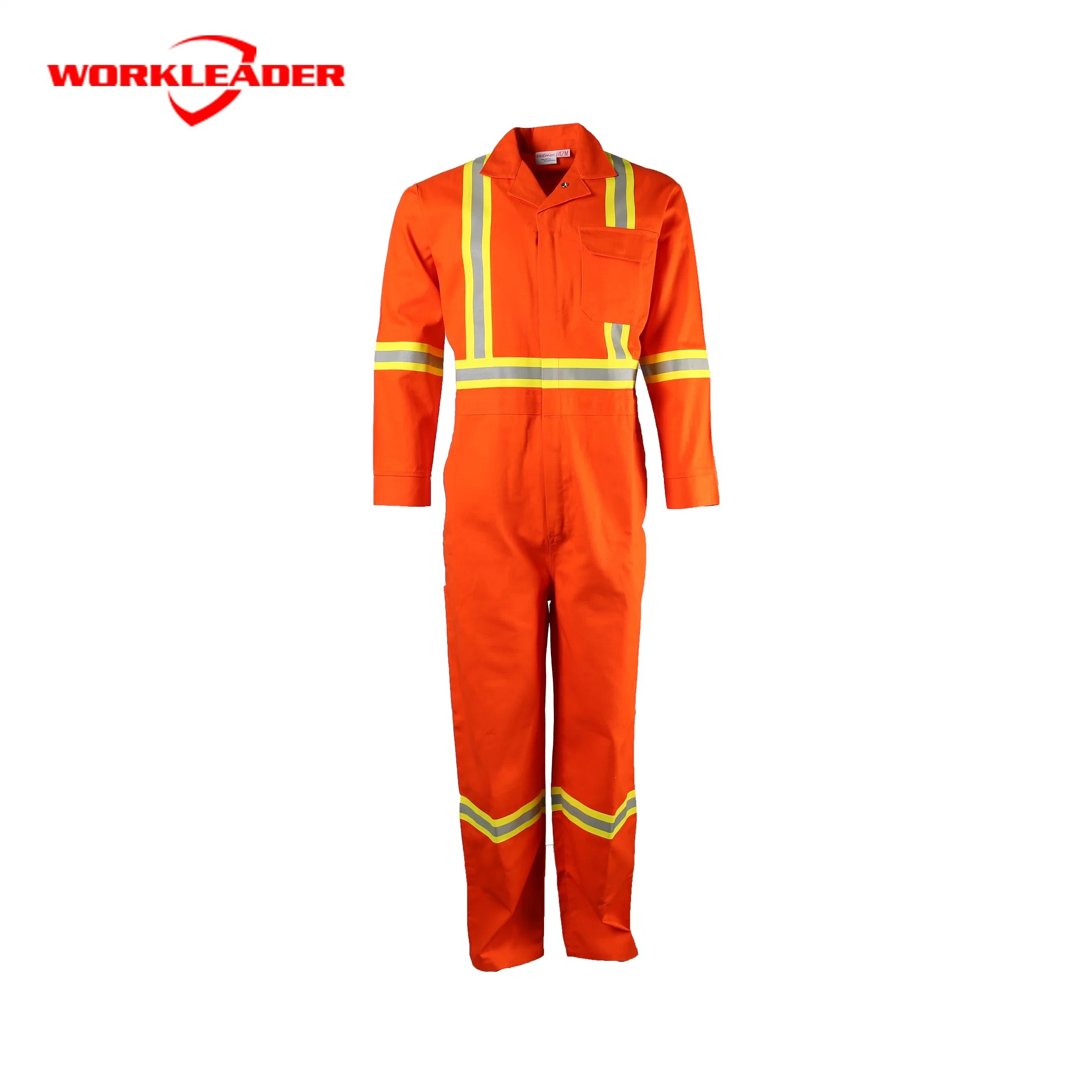 Nfpa2112 u. Nfpa70e HRC2 grauer 88%Cotton 12%Nylon Schweißens-Franc-Overall