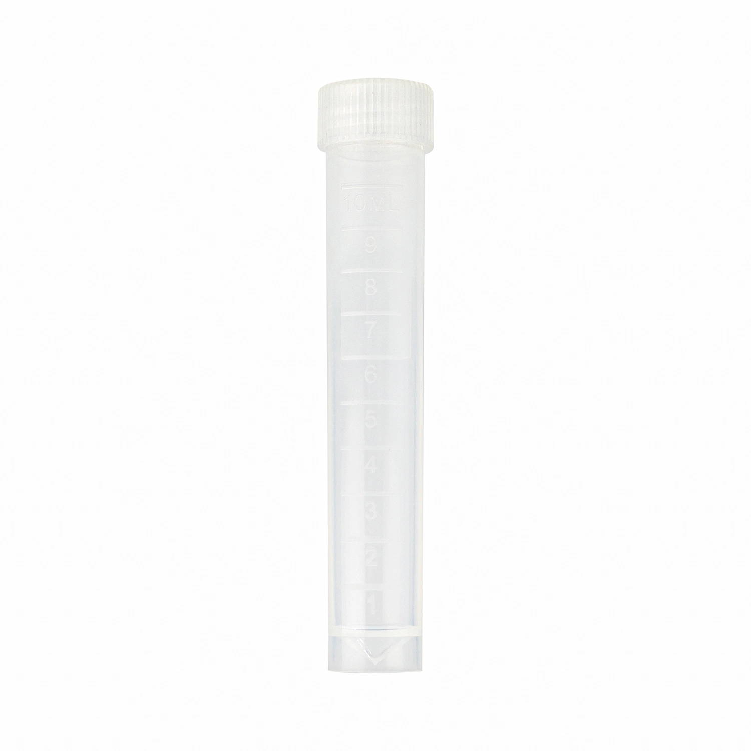 Flat Lid 10ml Cryovial Tube Non-Medium Solution Empty Tube Virus Collection Tube