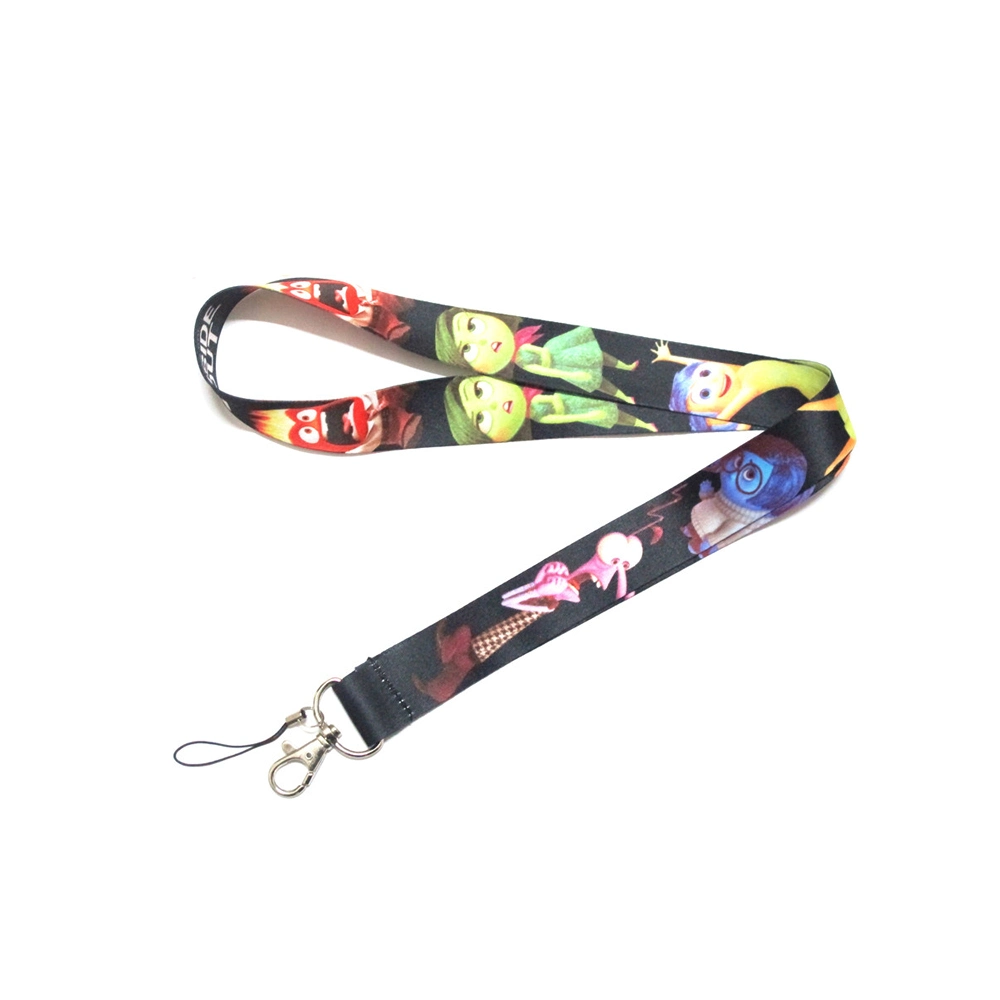 Cuello soga larga Lanyard llavero de la tarjeta titular de la insignia