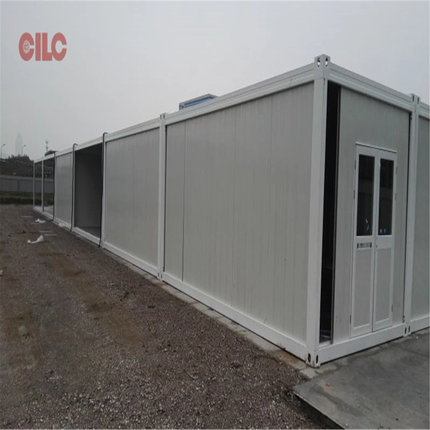 Chinese Customized Temporary Offices Steel Structure Prefabricated Building