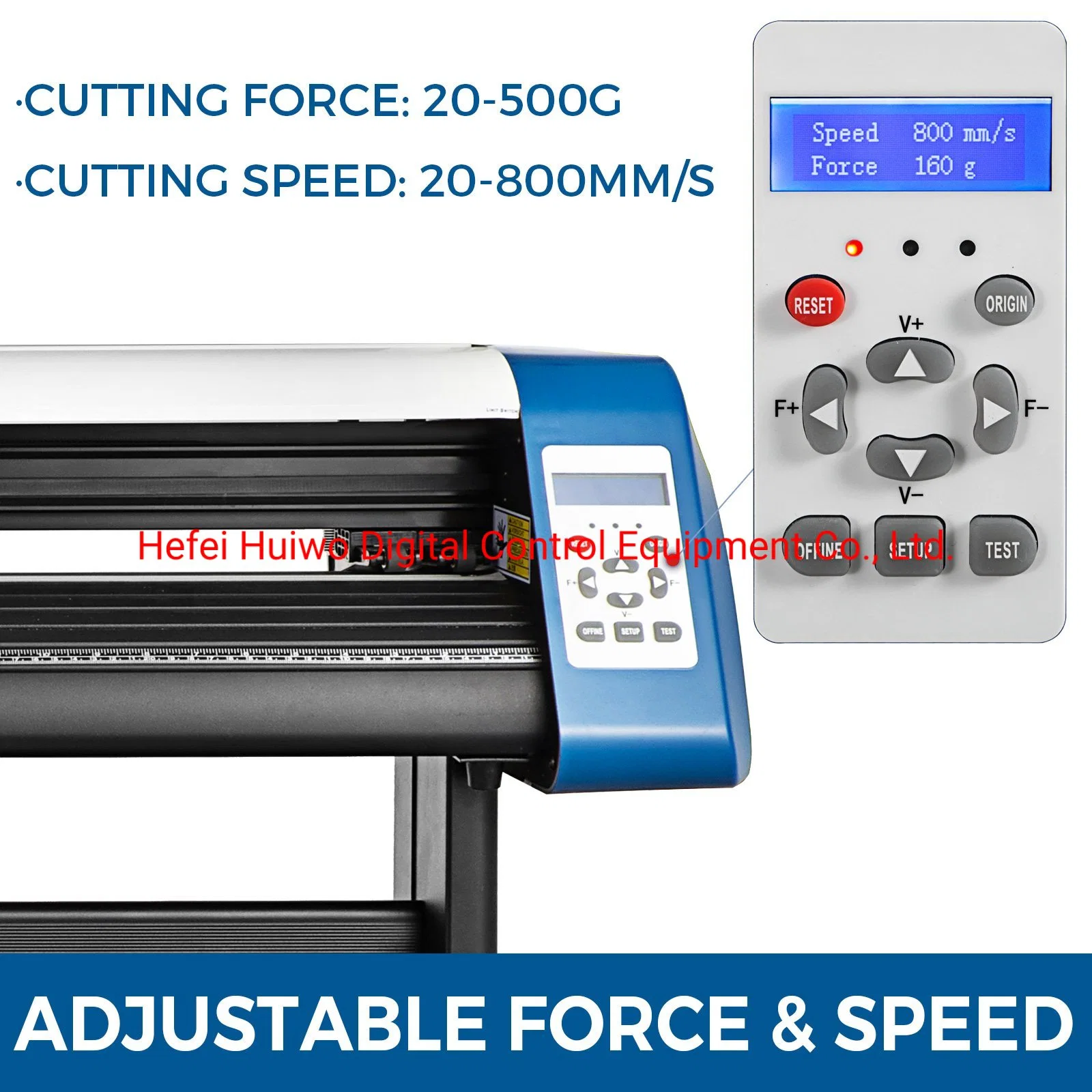 High Precision1350mm Optical Laser Vinyl Cutter Sticker Cutting Plotter