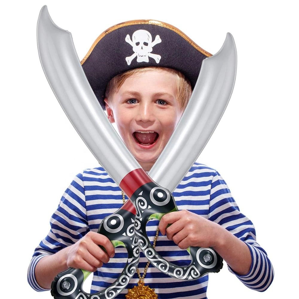 Хэллоуин производителей надувных пиратской меч баллон для детей нож этапе реквизит интерактивные детей игрушки