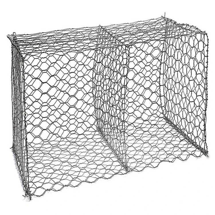 Granite Hexagonal Plastic Iron Wire Gabion Mesh Retaining Wall