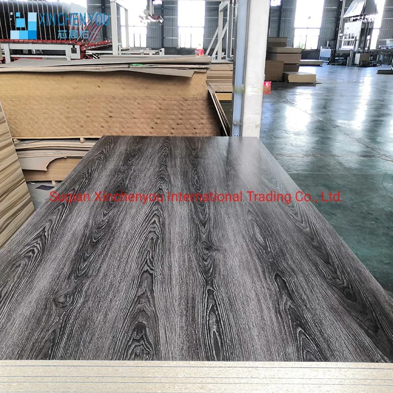 Fabricante Laminated Wood Grain 1220*2440*18mm Muebles Melamina MDF Board