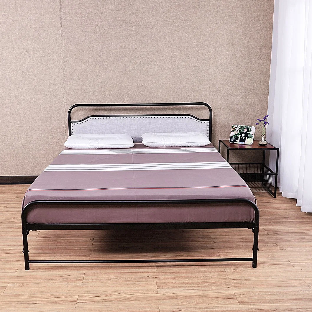 Iron Dorm King Bed Frame Size