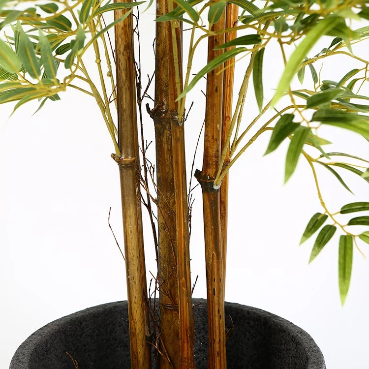 Árvore artificial Bamboo Simulação Bamboo plástico árvore interior Bamboo árvore