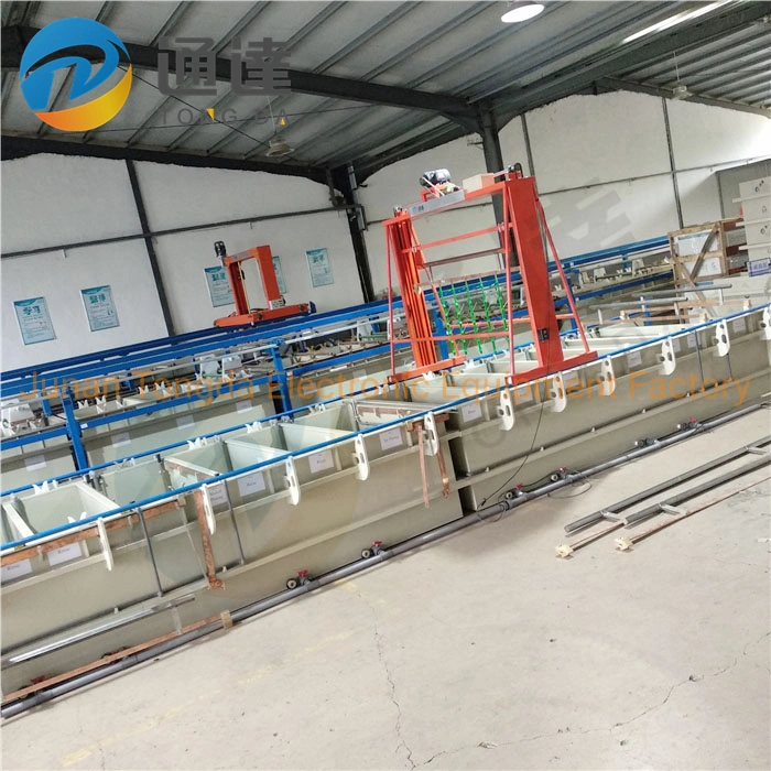 Chemical Nickel Plating Machine Automatic Zinc Nickel Plating Line From Linyi for Zinc Nickel Copper Gold Coating