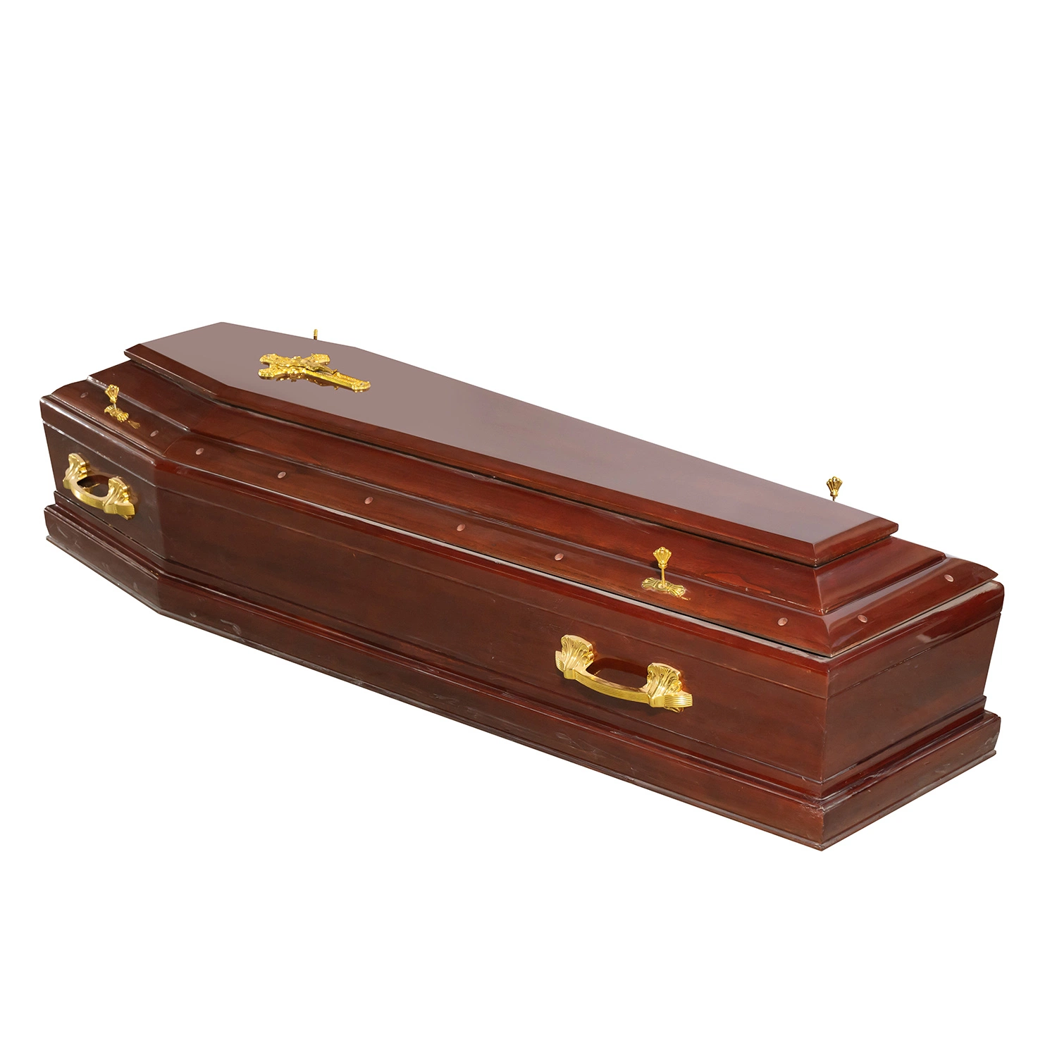 Solid Wood Europe Style Coffin and Casket