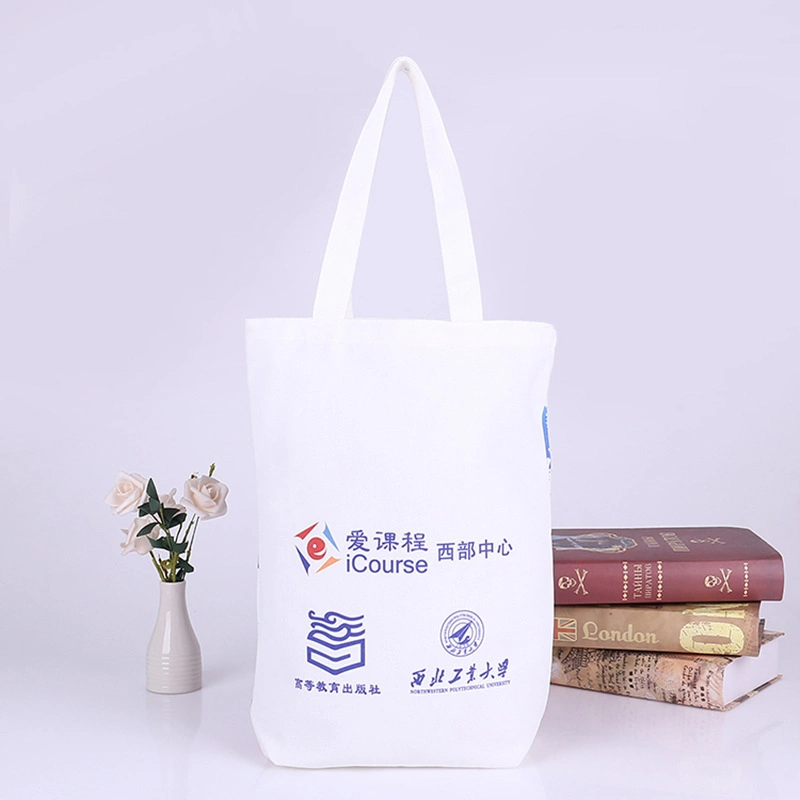 Fashion Hand Canvas Bags, Long Shoulder Belt Canvas Cotton Shopping Tote Bag