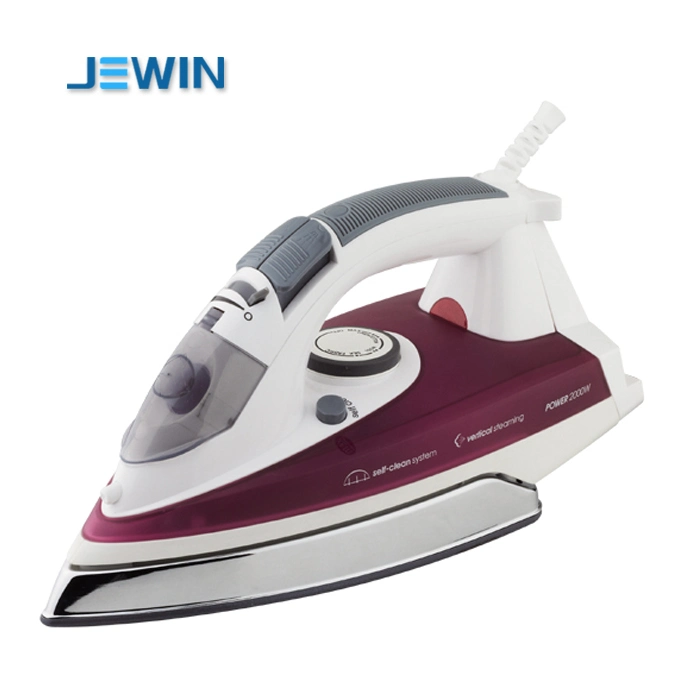 Self-Cleaning Rubber Handle Electric Iron, Steam Iron Machine, Factory Price