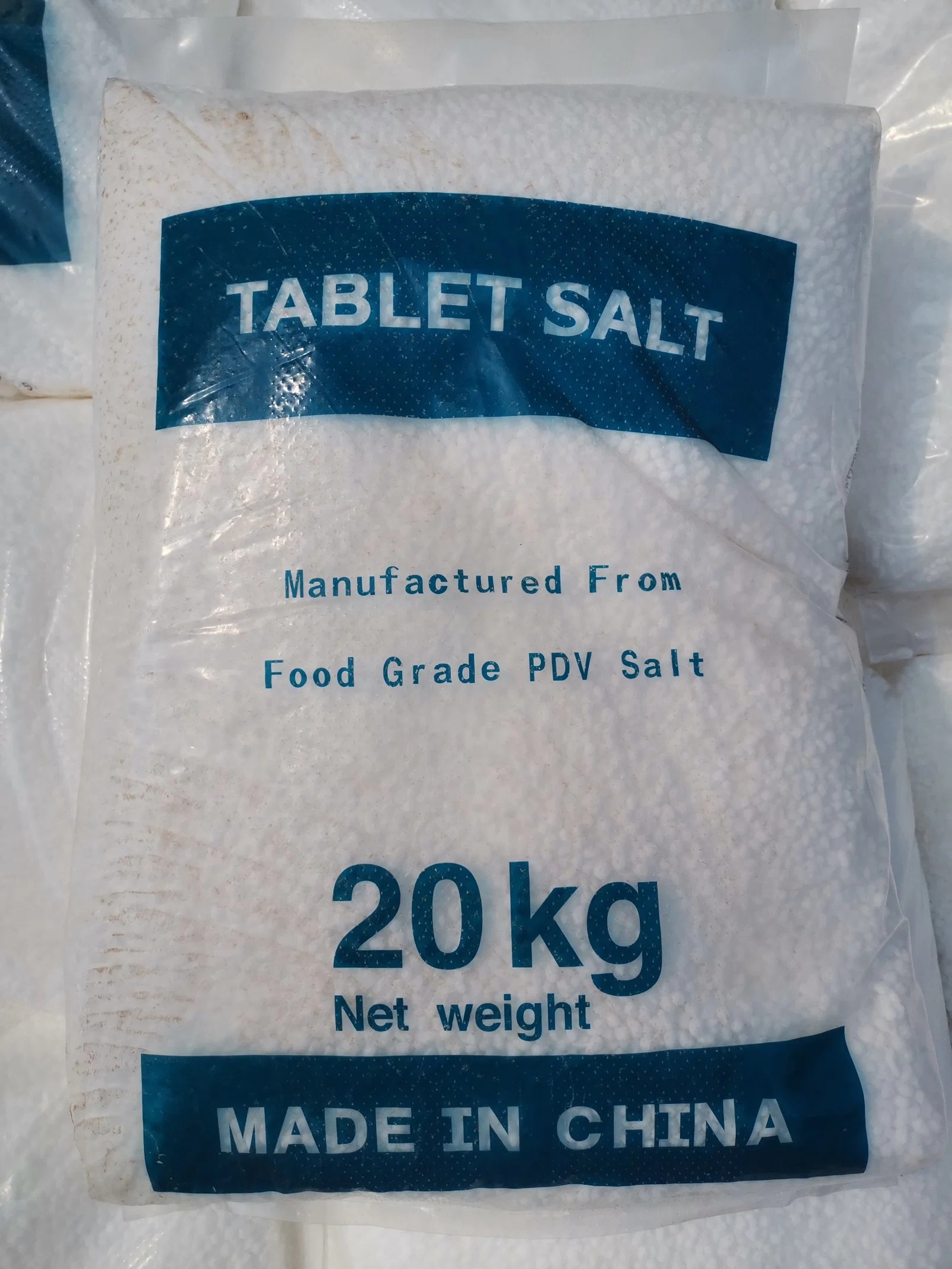 Potable Water Treatment Chemicals Sodium Chloride Water Softening Salt CAS 7647-14-5