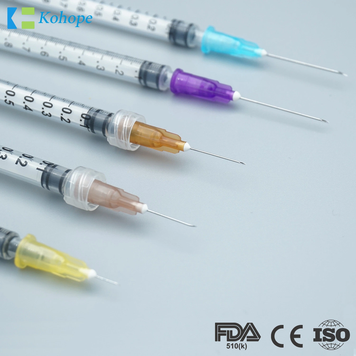 Alle OEM/ODM Blister/PE Beutel/in Bulk 14G/15g/16g/18g...32g/33G/34g China FDA Spritzennadel