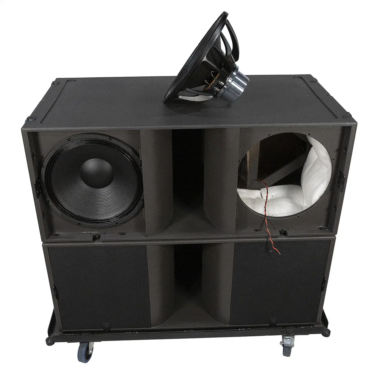 Ka28 DJ Outdoor Party Sound Activities Dual 18 Inch Subwoofer Speaker