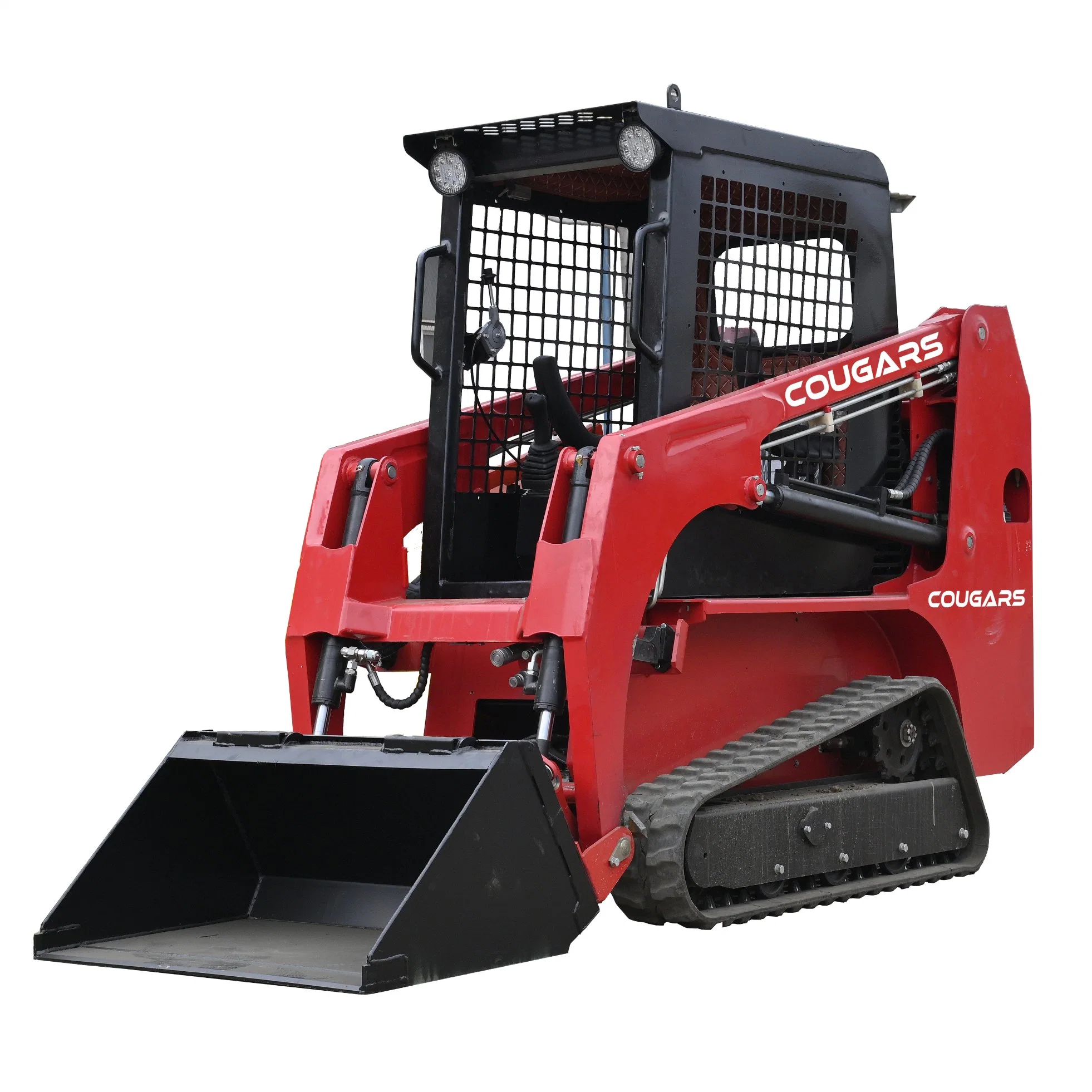 Cougars Compact S25 Skid Steer Loader with Advanced Backhoe Capability