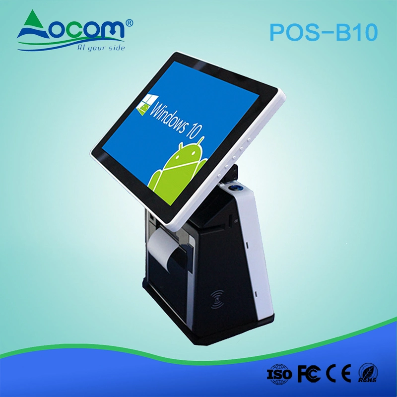 10.1 Inch Complete Touch Screen All in One Complete POS Machine System Terminal