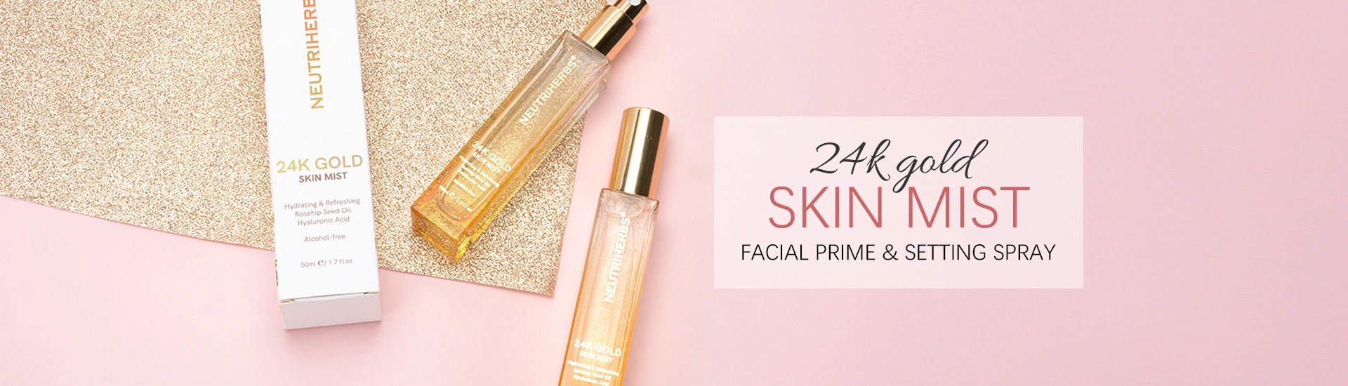 D'avivage sous étiquette privée professionnels personnalisés or 24K de la peau du visage hydratant soins Mist