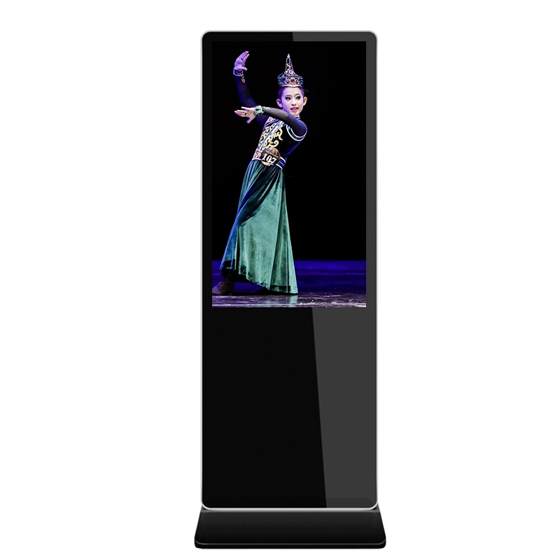 55 Inch Indoor Shopping Mall LCD Display Floor Standing Digital Signage Totem Advertising Player