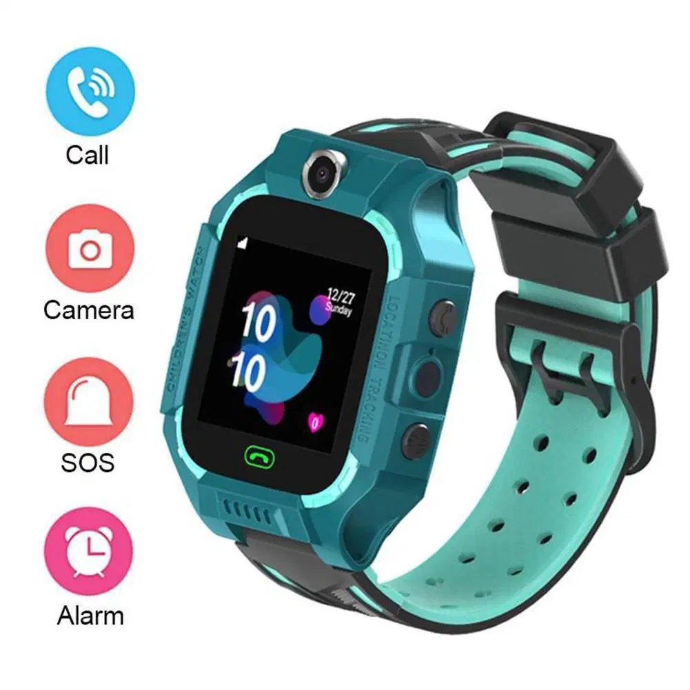 Q19 Termómetro Niños Kid Smartwatches para Rastreador GPS Llamada Teléfono Reloj