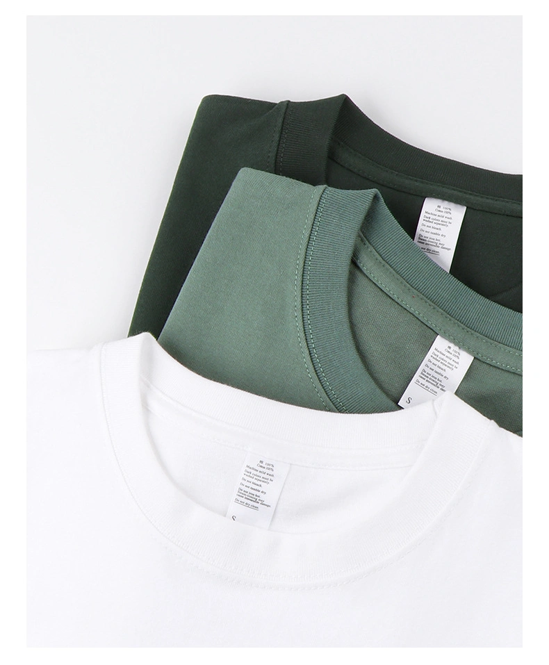 Benutzerdefinierte T-Shirt Schaum Puff Stickerei Prägung Silicon Siebdruck T-Shirt-Bekleidung