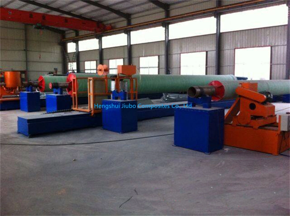 Length-Fixed Filament Winding Machine for Fiberglass GRP Pipes