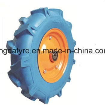 400-8 Flat Free PU Foam Tire Wheelbarrow Wheel / Wheel Hand Tire