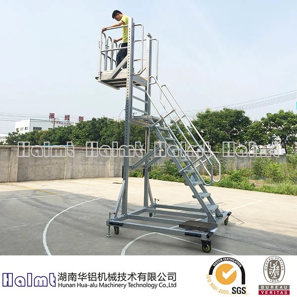 The Industrial Aluminium Liftable Platform Ladders