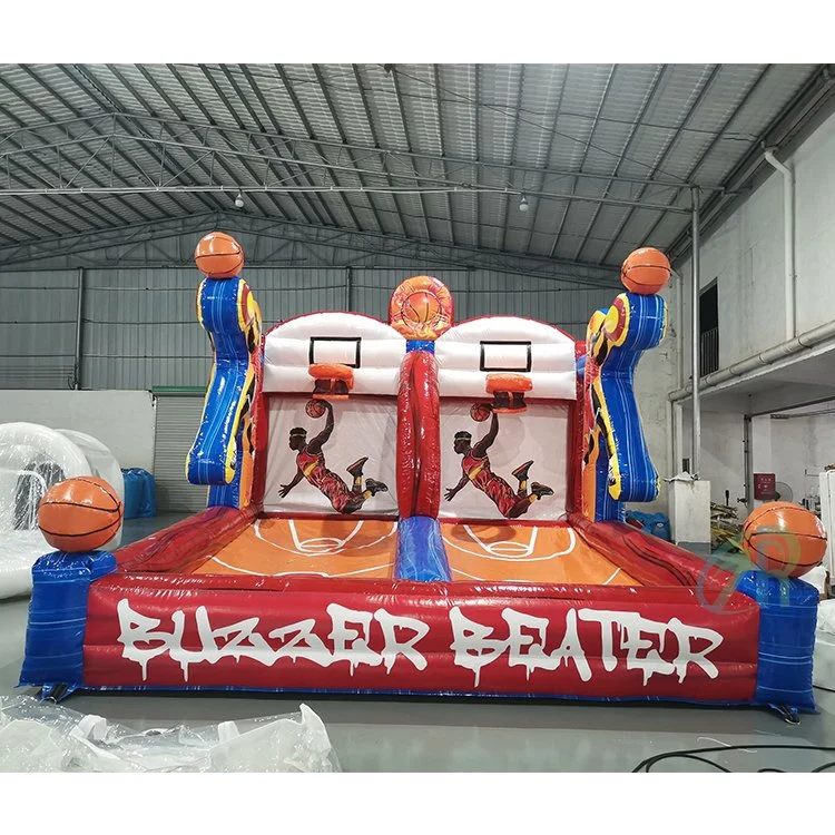 Hot Sale Inflatable Training Football Goal Set/Adult Target Shooting Game Party Moonwalk