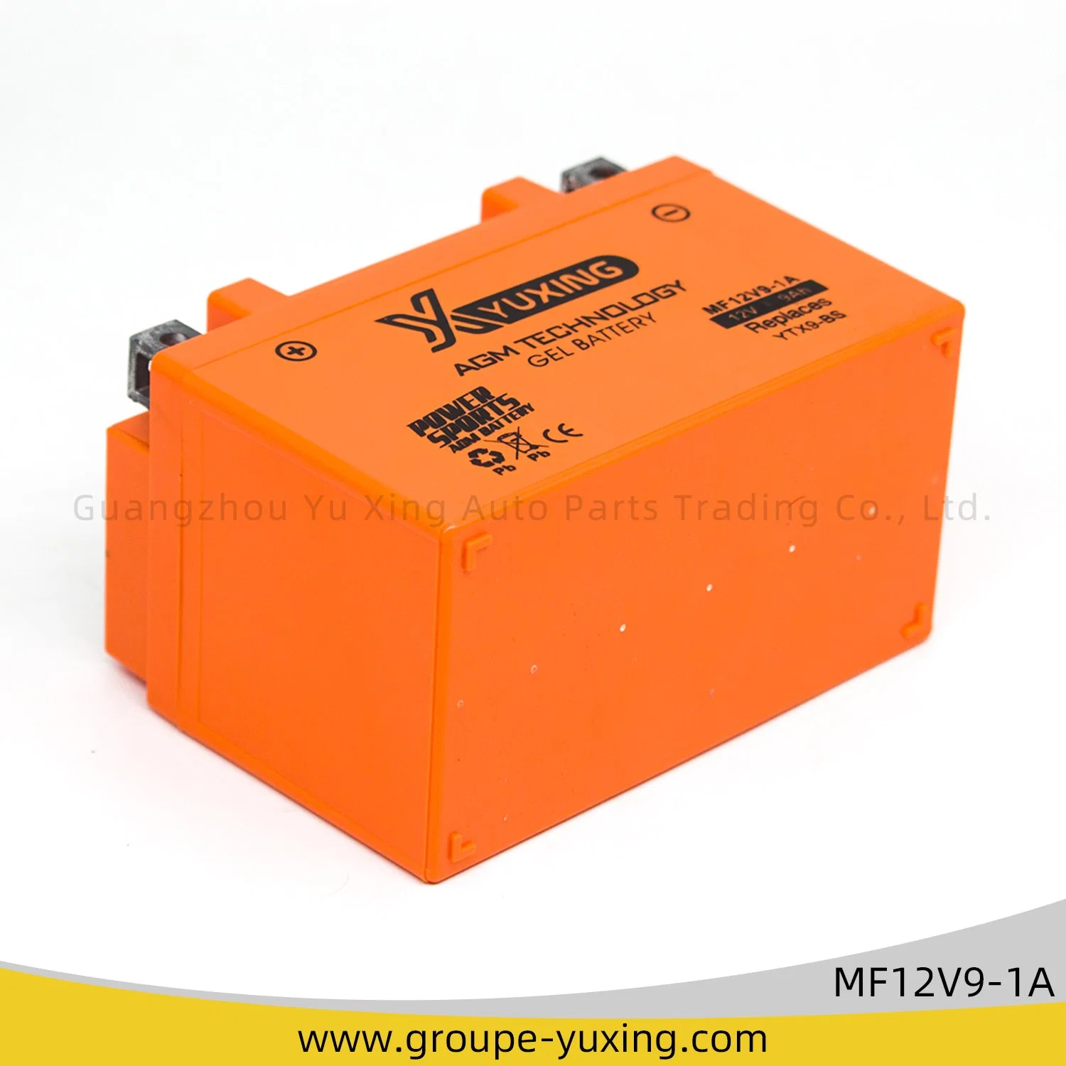 Mf12V9-1A 12V9ah Motorcycle Parts Battery Maintenance Free (MF) High Performance Dry Lead Acid Battery