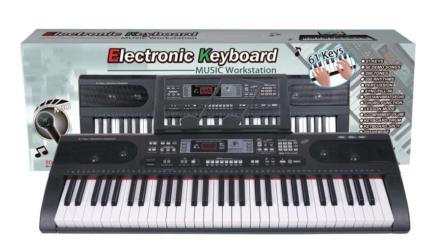 China Factory OEM Service 61keys USB MIDI Electric Keyboard (MQ-881USB)