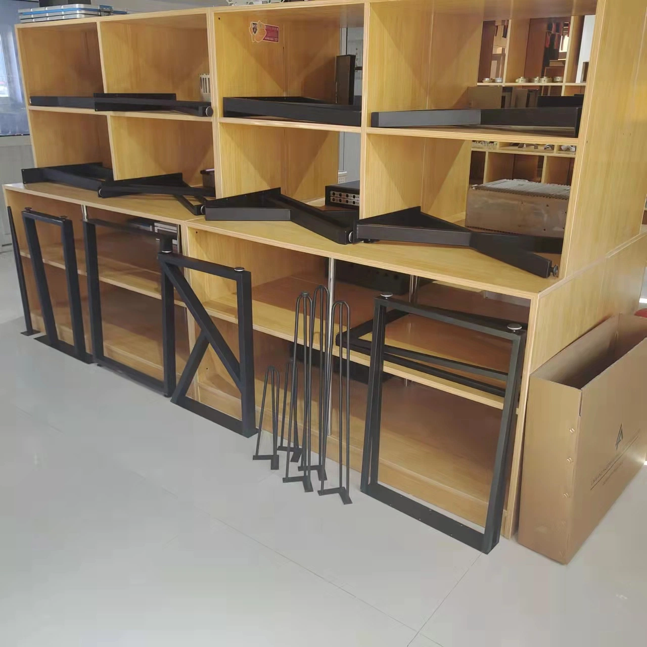 Muebles de oficina de Servicio Pesado Metal las patas de mesa de comedor