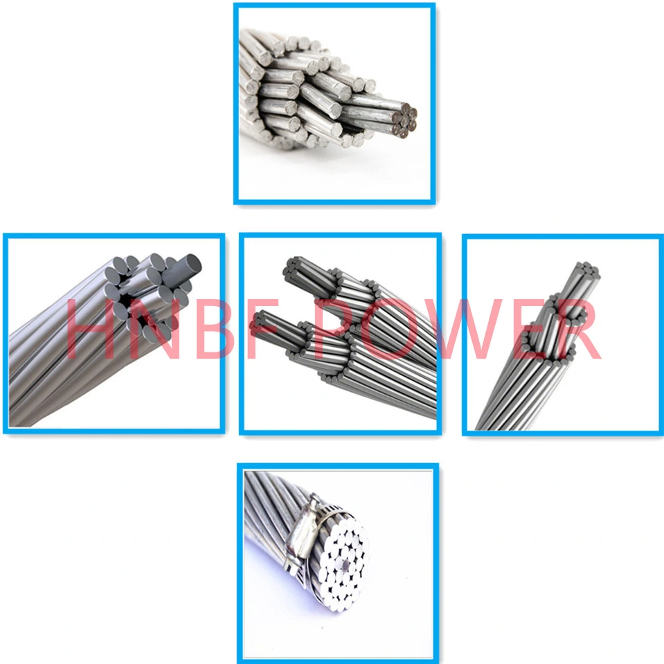 24/7 Al Conductor Steel Reinforced ACSR Conductor for Overhead Power Transmission American Standard