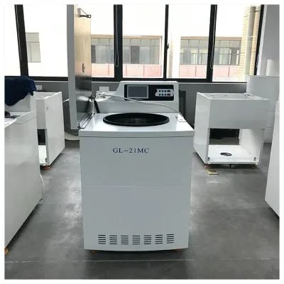 Gl-22mc/Gl-21mc Drawell 22000rpm Floortype High Speed Refrigerated Centrifuge Medical Blood Bank Bag Centrifuge Laboratory Large Capacity Centrifuge Machine