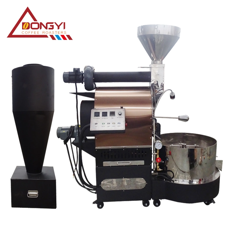 Dongyi Control de temperatura de 20kg de gas industrial tostadoras de café para la venta