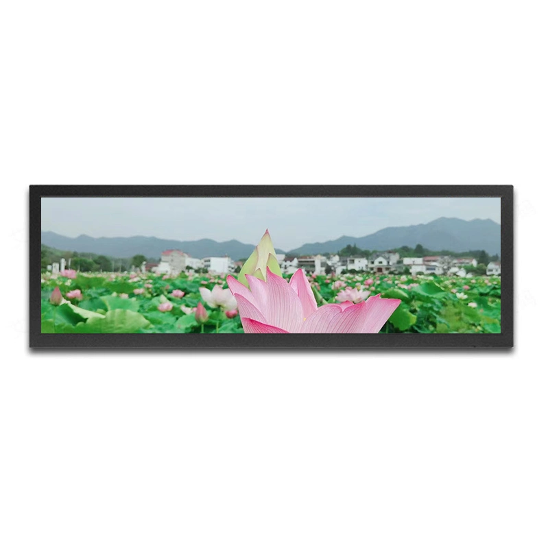 37 Inch Android Ultra Wide Panel Shelf Edge Bar Screen Panel LCD Display for Supermarket