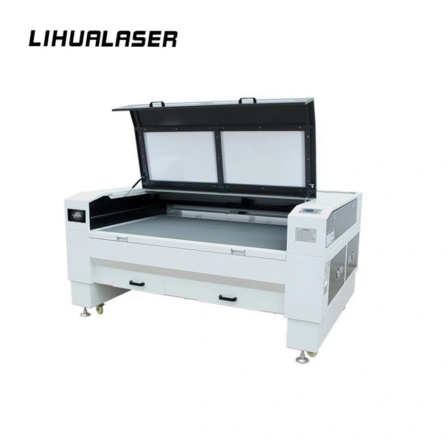 Lihua 80w Mdf Wood Acrylique Stencil Invitation Card Number Plate Marble Stone Co2 Laser Engraving Cutting Machine