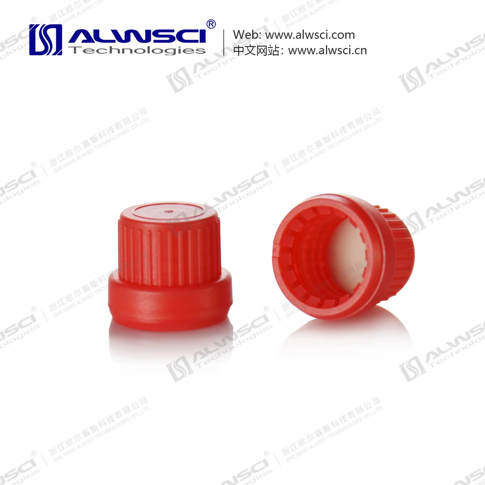 60ml frasco de vidrio ámbar DIN-28 Rosca Tamper-Evident