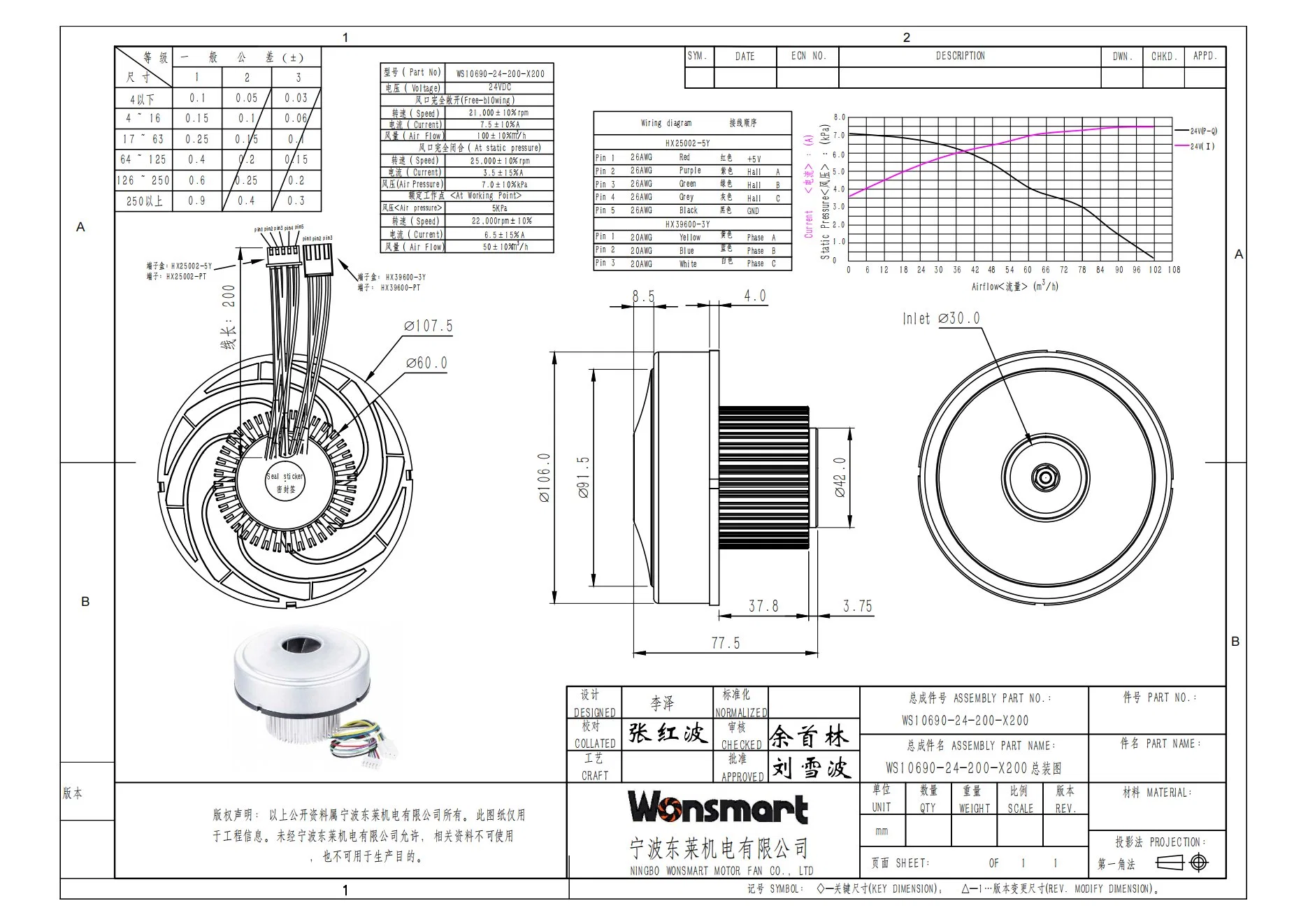 High Airflow 100m3/H Air Pump Inflatable Balloon Chemical Inline Electric Exhaust Fan Blower