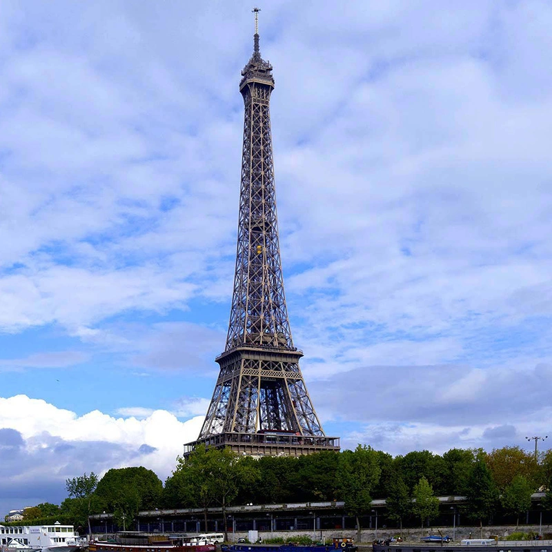 Outdoor Metal Gigante 8m, 10m da Torre Eiffel Modelo 3D com preço de atacado