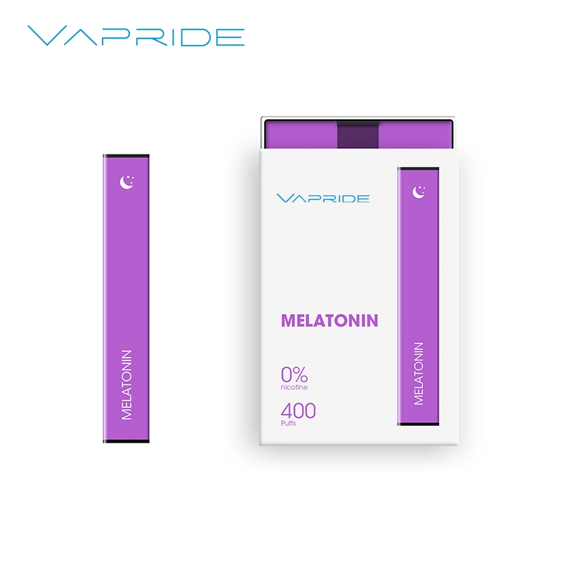 Custom Nictine Free E Cigarette 300puffs Aromatherapy Vape Pen Disposable Puff Sleep Vitamin Energy Relax Melatonin Vapes