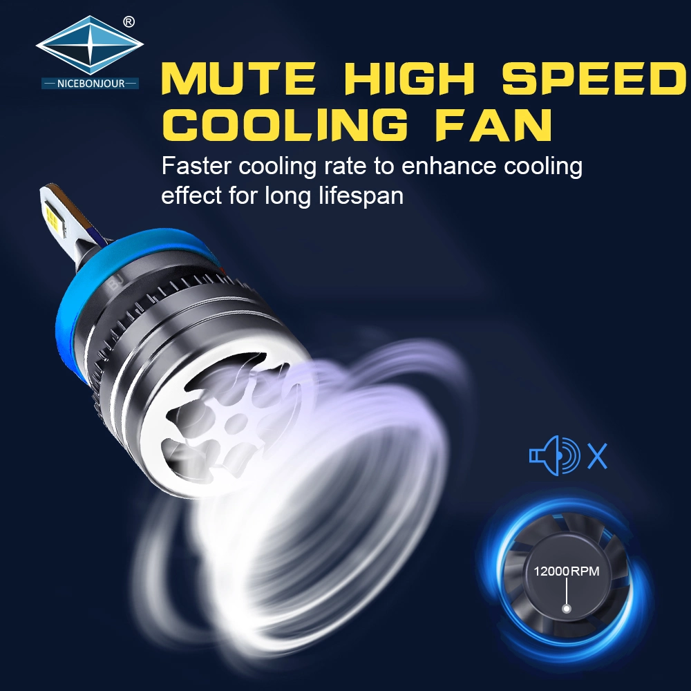 Auto Parts LED Head Light H1 H3 H7 H11 H13 880 9005 9006 9007 H4 26000lm LED Headlight Bulb