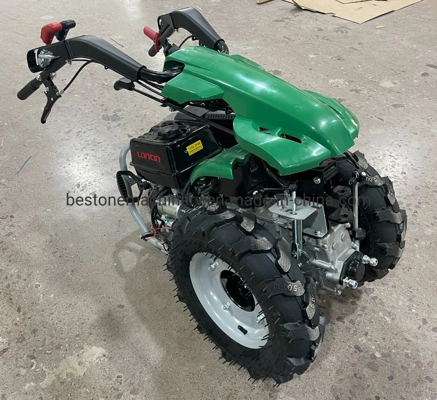 Gasoline or Diesel Two Wheels Hand Farm Tractor