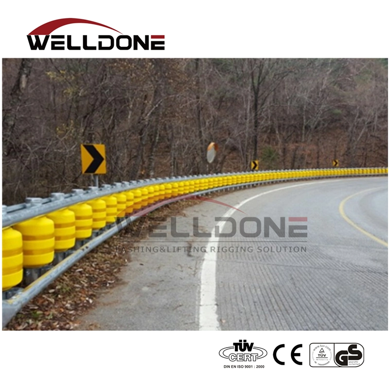 Polyethylene Safety Roller Barriers for High Way Curl Road