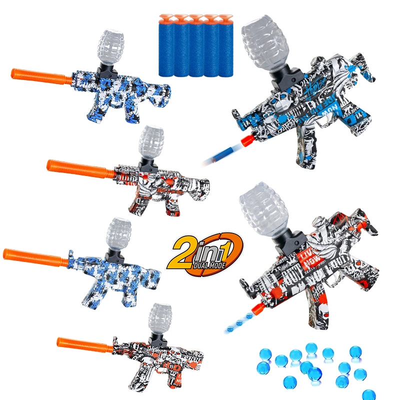 Children Boys Gift Plastic Electric Gel Ball Blaster Soft Bullet Gun Pistol Outdoor Games Shooting Water Beads Gun Toy for Kids