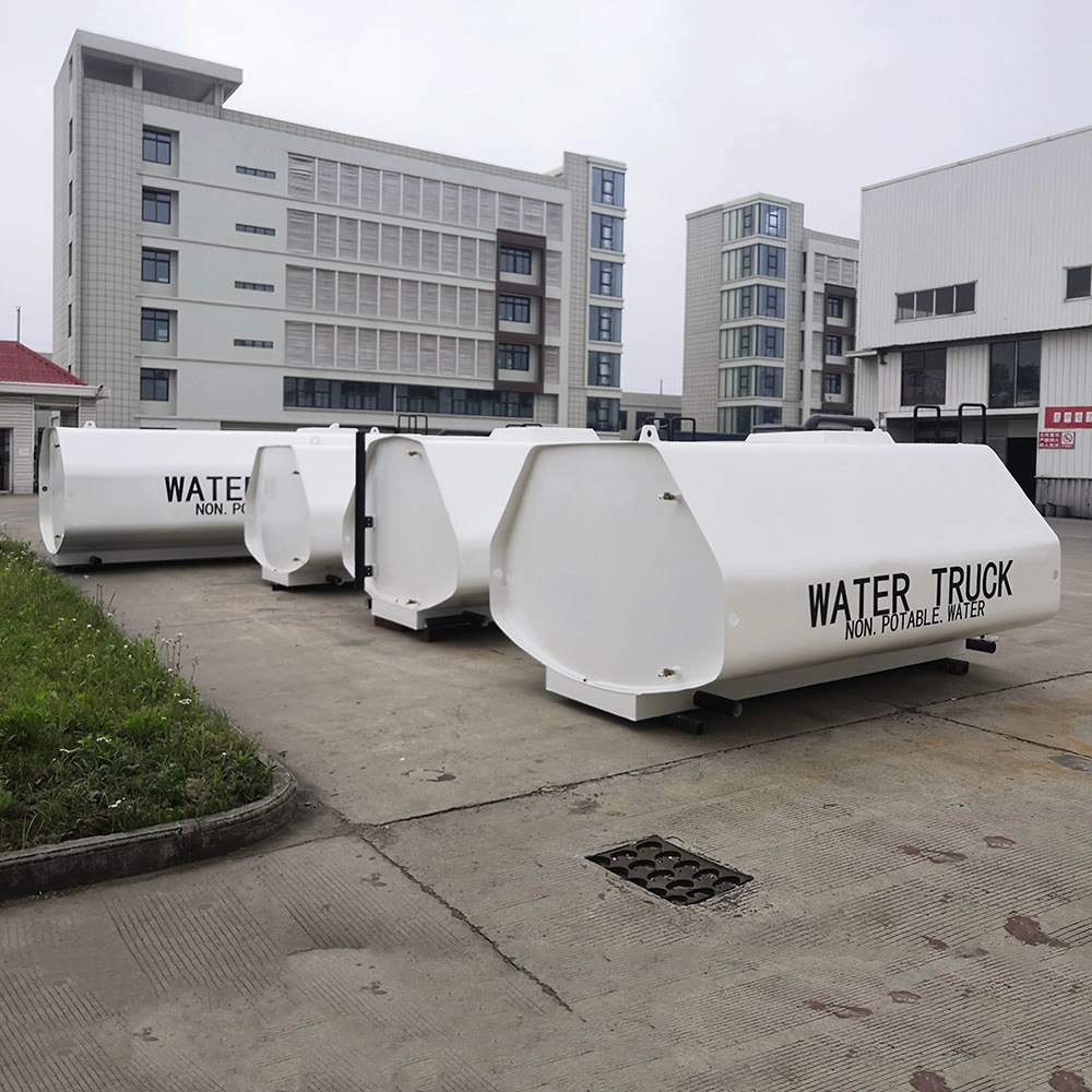 2000gl le traitement des eaux contenant de l'eau pour l'eau du réservoir de stockage chariot