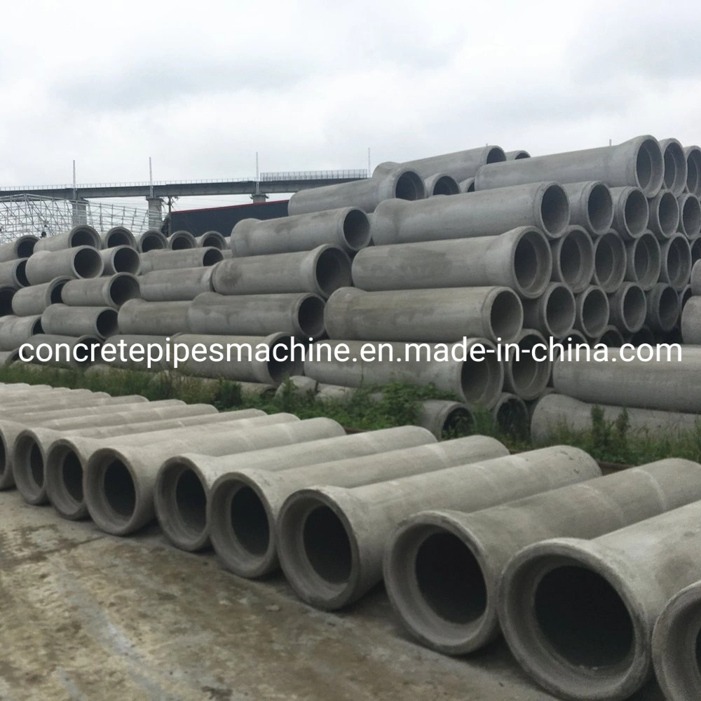 Radial Extrusion Flat Joint Core Vibration Rcp Reinforced Concrete Drain Pipe Machine