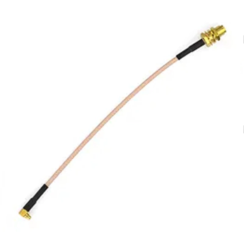 Rg316 TNC UHF Coaxial Pigtail RF Jumper Cable with SMA Female Bulkhead to MMCX